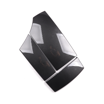 BMW E60 (2004–2011) 5-ös Sorozat Konzolfedél Védő Panel Dekoratív Matrica – Anyag ABS+PC, Felület: Water Transfer Printing, Modell HY-E60, Termékkód E60001