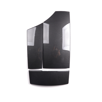 BMW E60 (2004–2011) 5-ös Sorozat Konzolfedél Védő Panel Dekoratív Matrica – Anyag ABS+PC, Felület: Water Transfer Printing, Modell HY-E60, Termékkód E60001