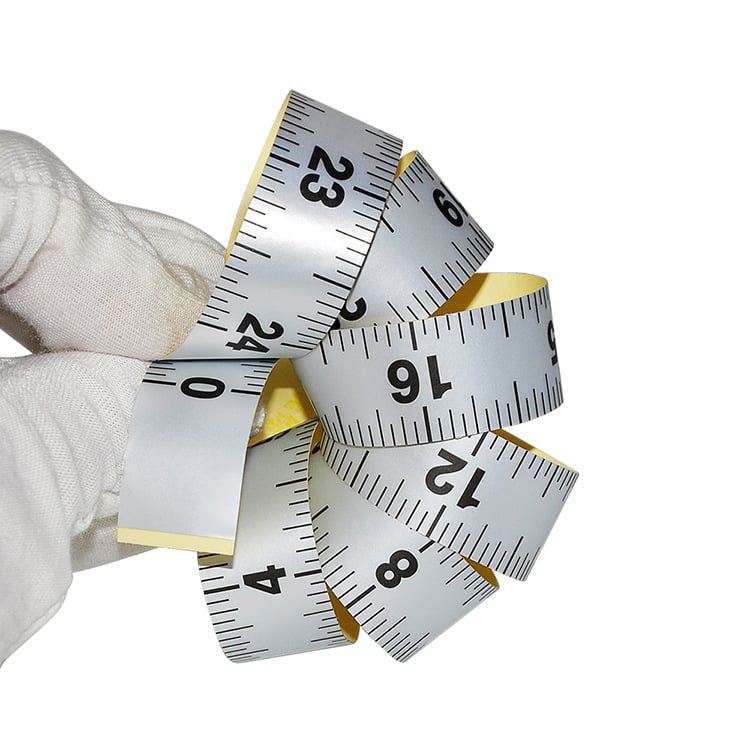 WINTAPE самозалепваща линейка, ширина 16 мм, диапазон измервания до 1500 мм, лепяща основа с наноматериал, опаковка 5000 бр./кутия