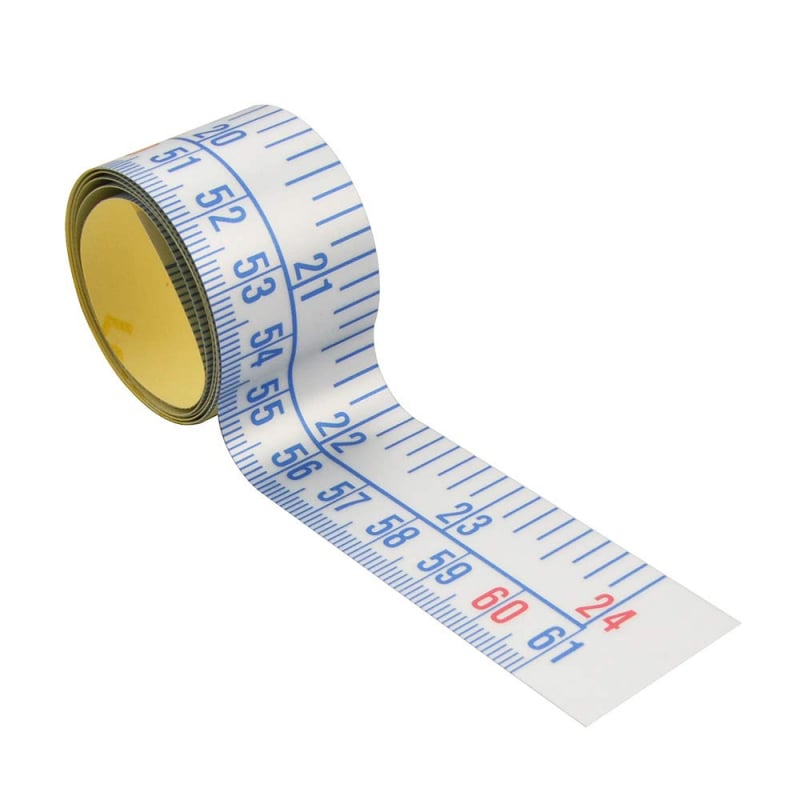 WINTAPE самозалепваща линейка, ширина 16 мм, диапазон измервания до 1500 мм, лепяща основа с наноматериал, опаковка 5000 бр./кутия