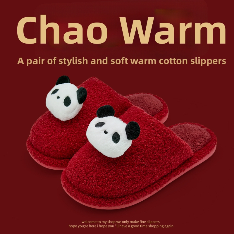 Domáce papuče s denimovým vrškom, PVC podrážkou, teplé, dizajn Toe Cap