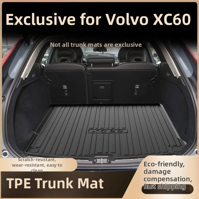 Podložka do batožinového priestoru Volvo XC60 (2023) - TPE, ekologická, prispôsobiteľná, autorizované súkromné značky