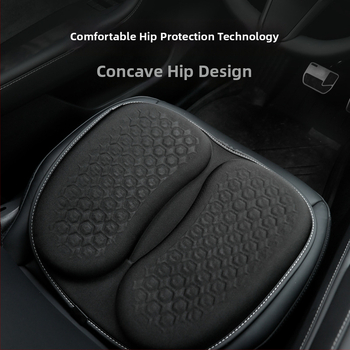 Podsedák do auta, univerzálny pre všetky ročné obdobia, vodičov jednosedový podsedák, poťah na sedadlo, gélový materiál, výplň bavlna, priedušný
