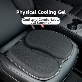 Podsedák do auta, univerzálny pre všetky ročné obdobia, vodičov jednosedový podsedák, poťah na sedadlo, gélový materiál, výplň bavlna, priedušný