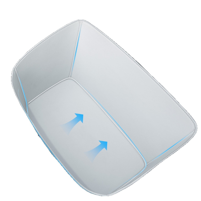 Set prostirki za prednji prtljažnik – kožni, marke Yucheng, za specifičan model vozila, Deep Blue series front groove mat