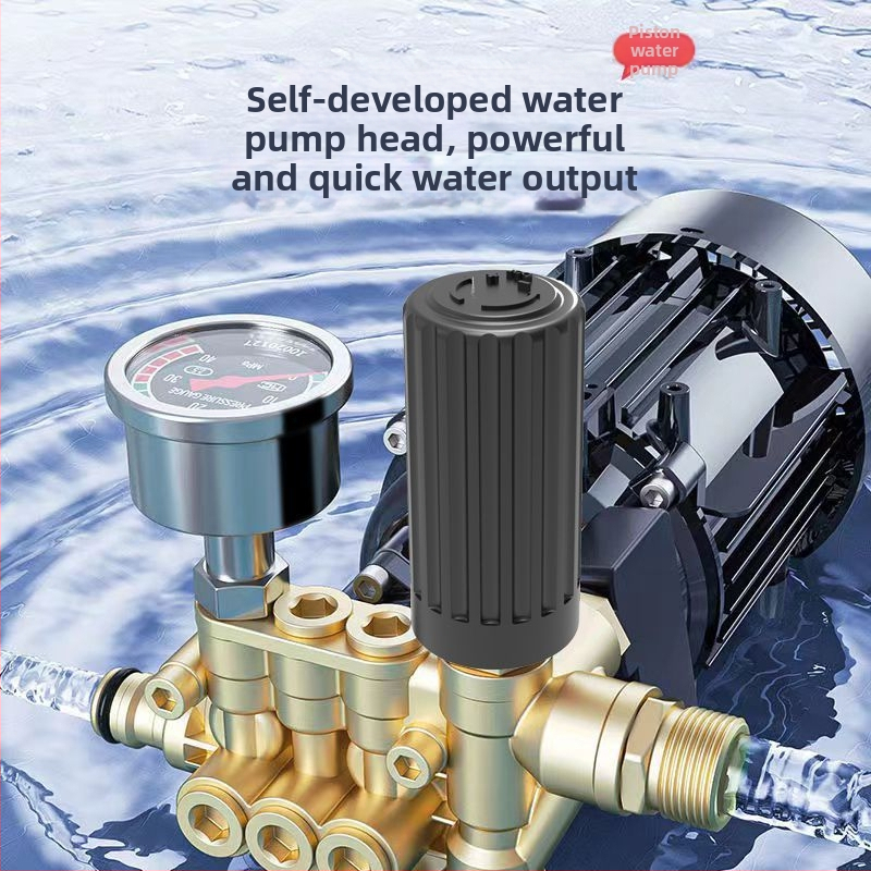 Stroj na umývanie áut, 1300 W, 220 V, model Q4, rozsah tlaku 2,5–25 MPa, vysokotlaký hadica 5 m, hadica na vodu 7 m