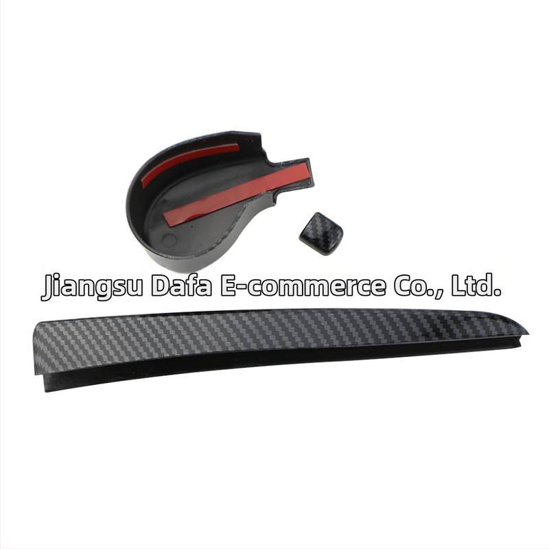 Dekoratívna lesklá pruhová samolepka na kryt zadného ostrekovača a kryt kufra pre BYD Yuan PLUS 2022 (OEM)