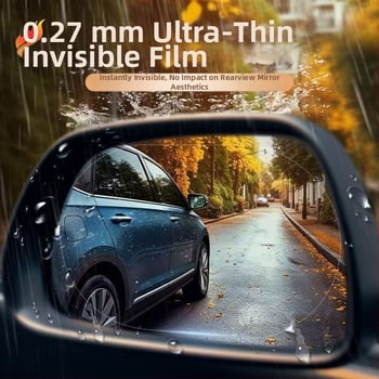 Mo yun Oglindă retrovizoare auto – Film impermeabil pentru oglindă, Anti-ceață, Universal