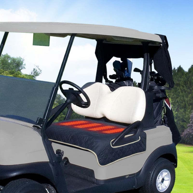 Grijajući jastučić za golf kolica USB — plosni minimalistički dizajn, plišana površina, punilo od sintetičkih vlakana
