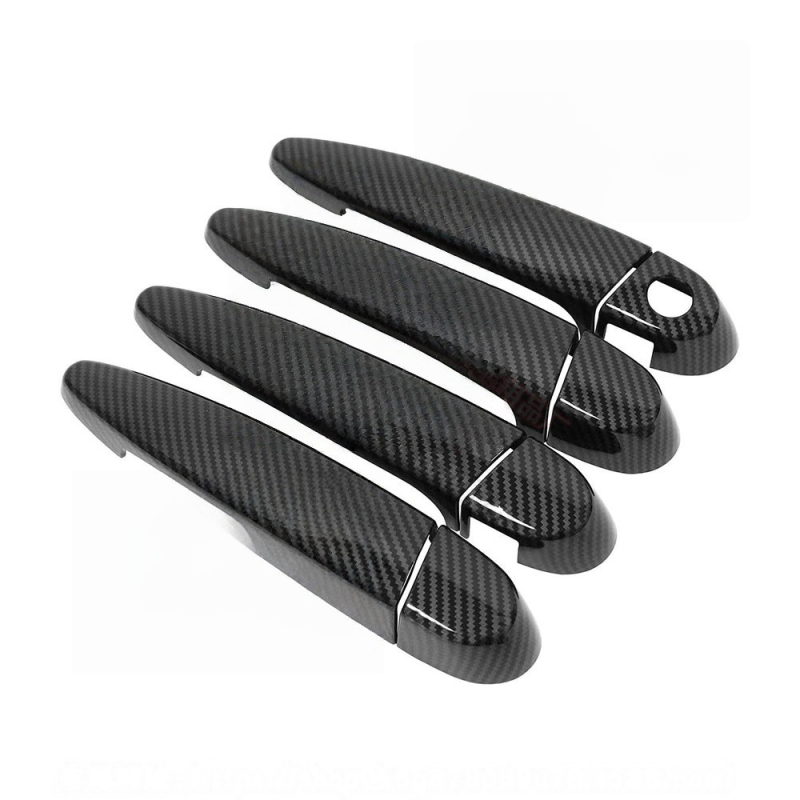 Naljepnice za poklop ručke vrata BMW X1/X3/X4 – karbonski uzorak, ABS materijal, kompatibilno s 12 modela BMW X1/X3/X4