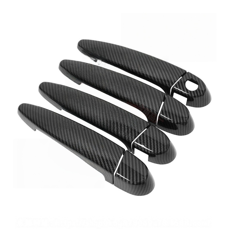 Naljepnice za poklop ručke vrata BMW X1/X3/X4 – karbonski uzorak, ABS materijal, kompatibilno s 12 modela BMW X1/X3/X4