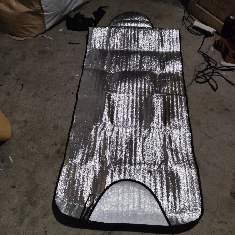 Auto snježni štit s aluminijskom folijom, ugradnja karticom, opći modeli, prednji dio