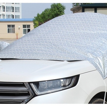 Polovična zaštita automobila od aluminijske legure – zaštita od sunca i snijega, univerzalni prednji dio, montaža ljepilom