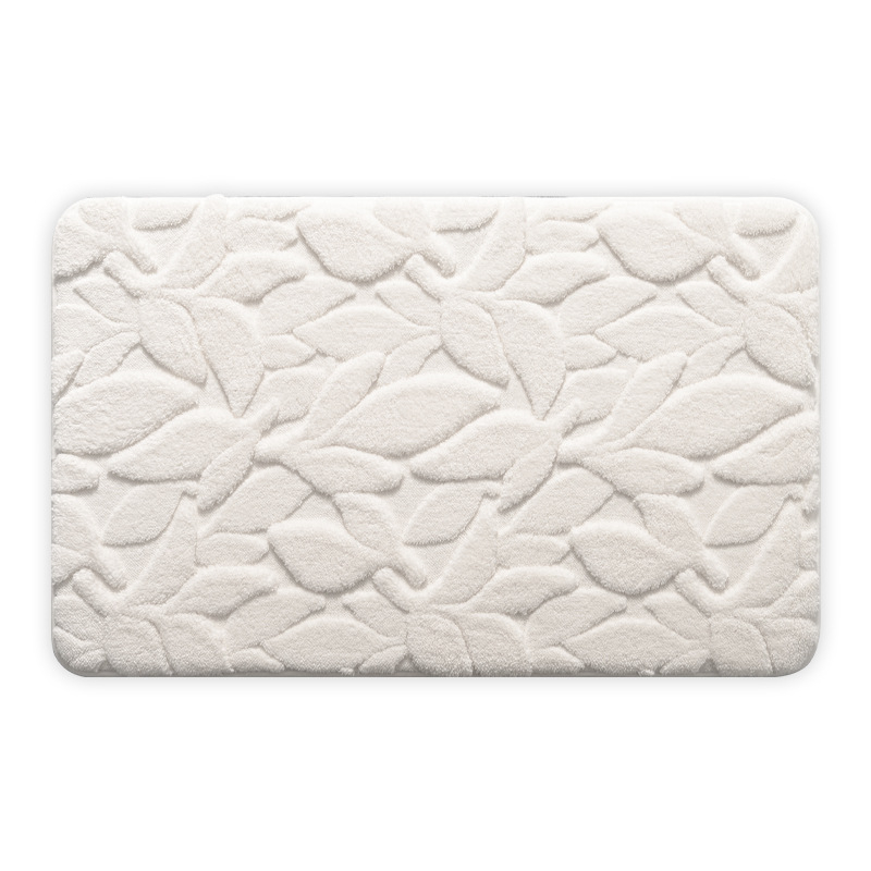 Protuklizni podni mat, tkanina od poliesterskih vlakana, kvadratnog oblika, jednobojni uzorak, ručno pranje, pogodno za dnevni boravak, spavaću sobu, radnu sobu i ulaz