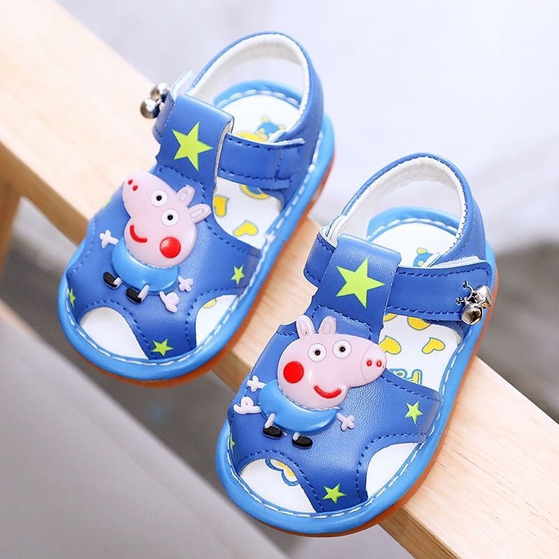 Παιδικά Καλοκαιρινά Παπούτσια Νηπίων – Καρτούν Μοτίβο, Συνθετικό Δέρμα Επάνω, Μαλακή Σόλα, Ηλικία 12–36 Μηνών