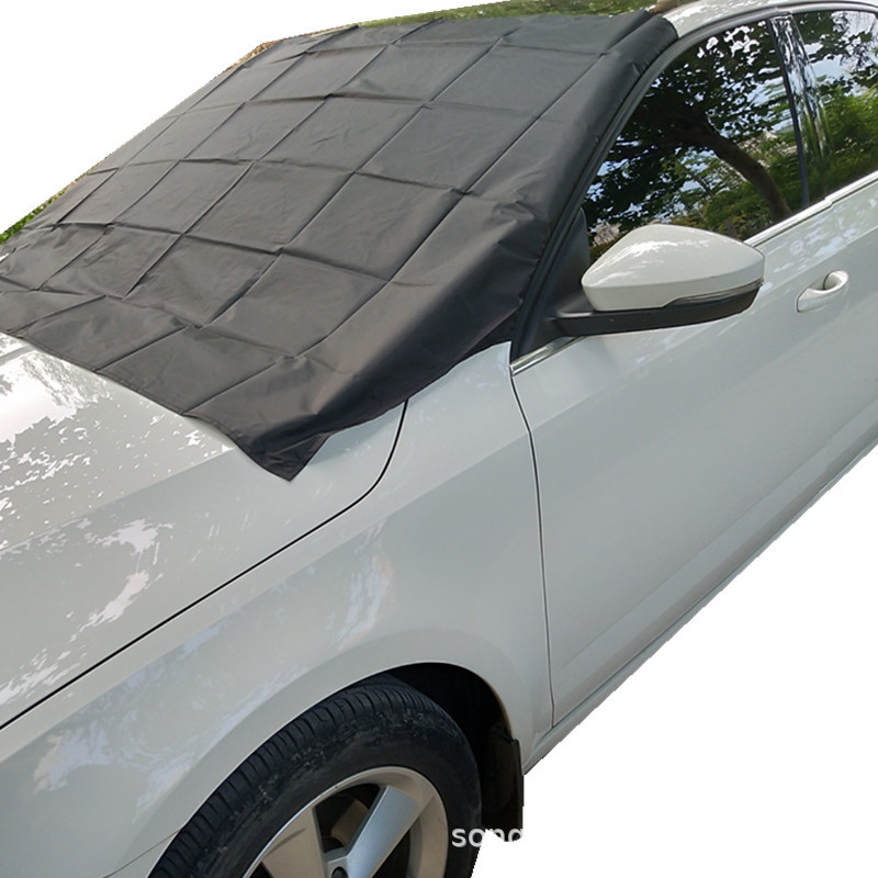 Μαγνητικό Κάλυμμα Παρμπρίζ Αυτοκινήτου για το Χειμώνα – Προστασία από Χιόνι και Πάγο, Κάλυμμα Μισού Αυτοκινήτου, 210T Υφασμάτινο με Ασημένια Επικάλυψη, Βάρος 0,16 kg, Προσαρμόσιμο, Συμβατό με Διαφορετικά Μοντέλα