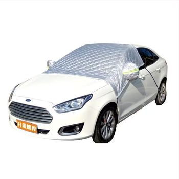 Univerzalni štitnik za prednje staklo automobila, debela aluminijska folija, ugradnja s izvučnom kukom