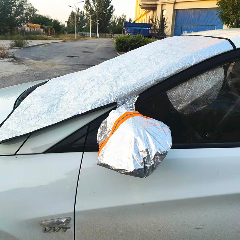 Κάλυμμα χιονιού αυτοκινήτου Xinyue, αλουμινένιο φιλμ, προσαρμόσιμο, για αυτοκίνητα, SUV και φορτηγά