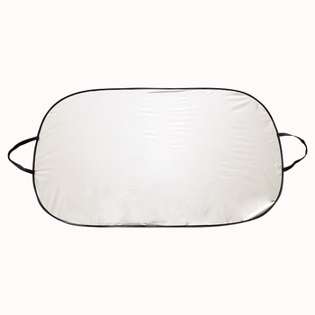 Marry autó napellenző, fém szalag, testreszabott logónyomtatás, pattintós rögzítés, univerzális illeszkedés