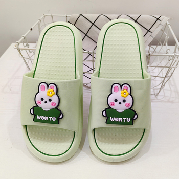 Wentu unisex kućne papuče - PVC gornji dio, PVC potplat, injekcijski oblikovan potplat, ravan potplat, za kućnu uporabu