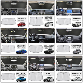 Okvir za automobilsku sjenilo od poliester vlakana; montaža karticom; ispis logotipa; mogućnost licencirane privatne oznake