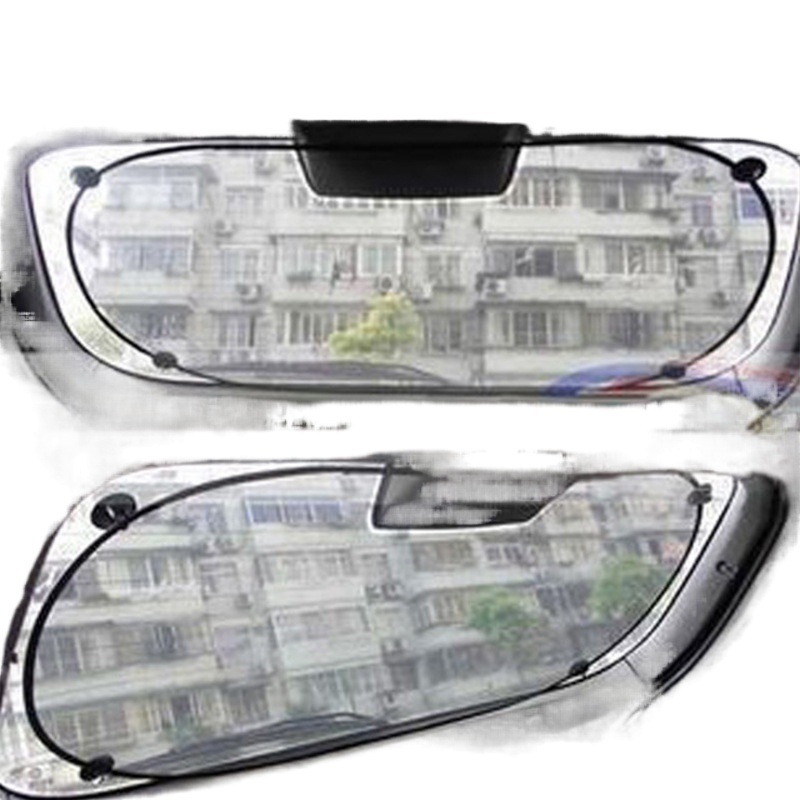 Auto sjenilo za stražnje prozore od najlona mreže, montaža pomoću vaku čašica, ispis logotipa, univerzalno za prozore