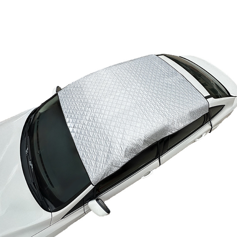 Ouke Zaštitno pokrivalo za panoramski krov automobila – kišna zaštita, aluminijska folija, univerzalna kompatibilnost, tip pokrivanja, karirani uzorak