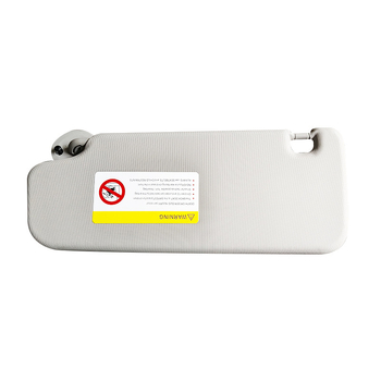 Sun visor shade za Chevrolet Sonic 2012–2016 — PVC materijal, ugradnja klikom, ispis logotipa moguć