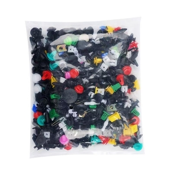 Autónylonból készült rögzítő készlet – univerzális alkalmazás; bővítőcsavarok, klipszek a sárvédő belső burkolatához, klipszek a műszerfalhoz és a lökhárítóhoz (Anyag: műanyag/nylon; Univerzális; Csomagolási opciók: 50/100/200/500/1000 db; Márka: Bei ling)