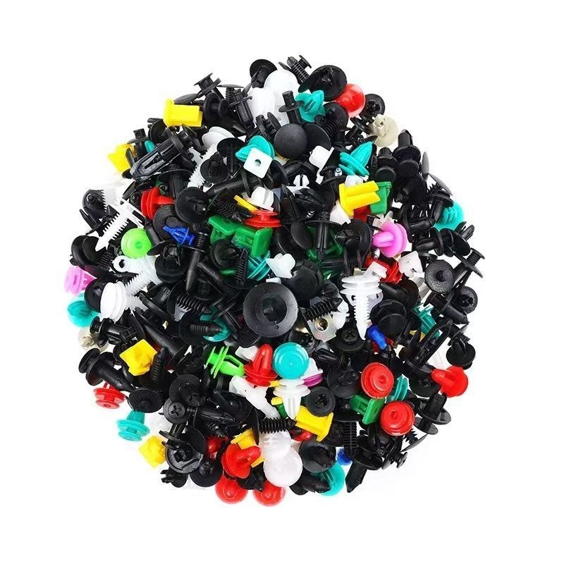 Autónylonból készült rögzítő készlet – univerzális alkalmazás; bővítőcsavarok, klipszek a sárvédő belső burkolatához, klipszek a műszerfalhoz és a lökhárítóhoz (Anyag: műanyag/nylon; Univerzális; Csomagolási opciók: 50/100/200/500/1000 db; Márka: Bei ling)