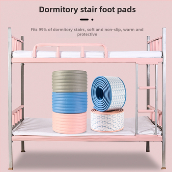 Podlahové rohože s protišmykovými pásikmi pre poschodovú postel — TPES materiál, digitálna tlač, minimalistický štýl do detskej izby