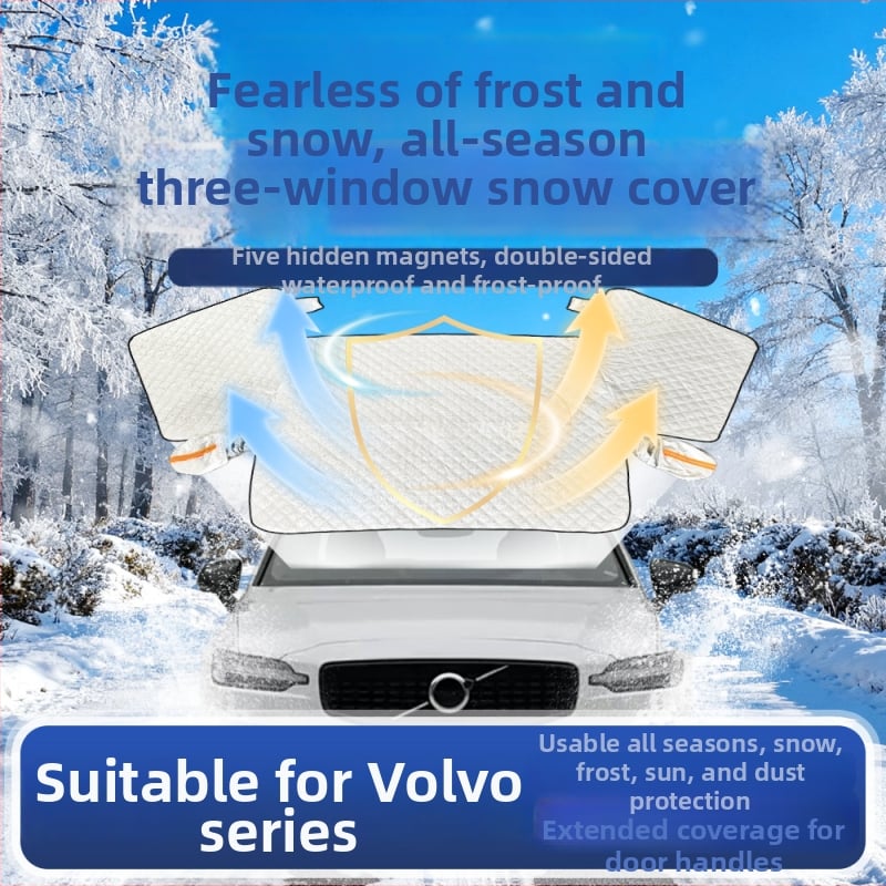 Zimska navlaka za Volvo XC60/S60/XC40, zaštita od smrzavanja, materijal aluminijsko-pamučni