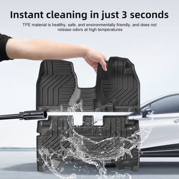 Auto prostirke za pod Nissan Sakura 23-24, ekološki TPE, prilagodljive, model-specifične