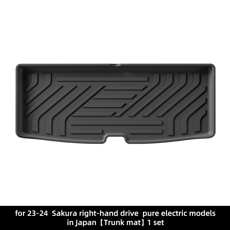 Auto prostirke za pod Nissan Sakura 23-24, ekološki TPE, prilagodljive, model-specifične