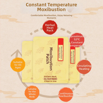 Moxoterapia náplasť s Artemisia, obdĺžniková, model 056, kód 023