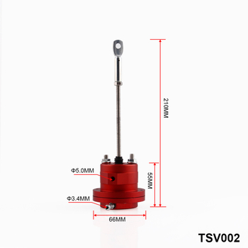 Solenoidni ventil za turbopunjač, universalna namjena, model TSV002, aluminijska legura, branda RYANSTAR RACING