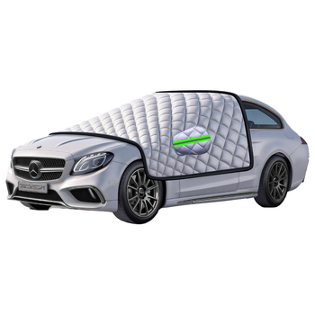 Зимно покривало за Wenjie автомобил за предно стъкло, алуминиева фолио, универсално, мрежест дизайн, тегло 2,515 кг, вградена инсталация
