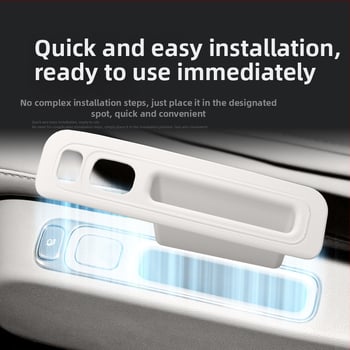 Silikonska bočna kutija za pohranu sjedala za Zhiji LS9, vodootporan auto dodatak