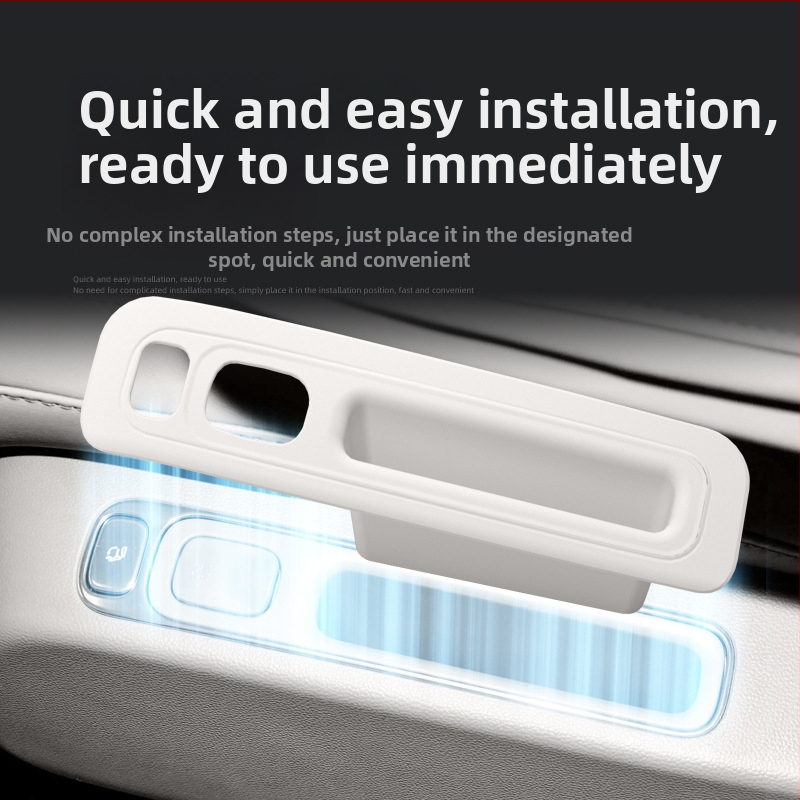 Silikonska bočna kutija za pohranu sjedala za Zhiji LS9, vodootporan auto dodatak