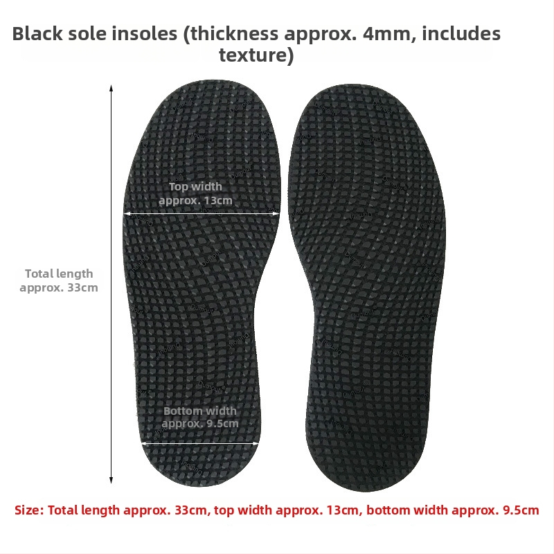 Opravná podložka na podrážku topánok — plná samolepiaca Náplasť, materiál hovädzie kaučuk, protišmyková a odolná voči opotrebeniu, pre všetky ročné obdobia