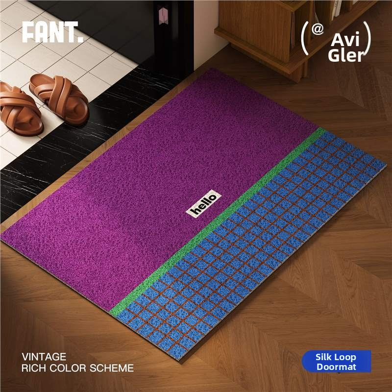 Vchodová rohož v stredovekom štýle, vlna; hrúbka 20 mm; hmotnosť 10 kg; vhodné pre Audi A6L