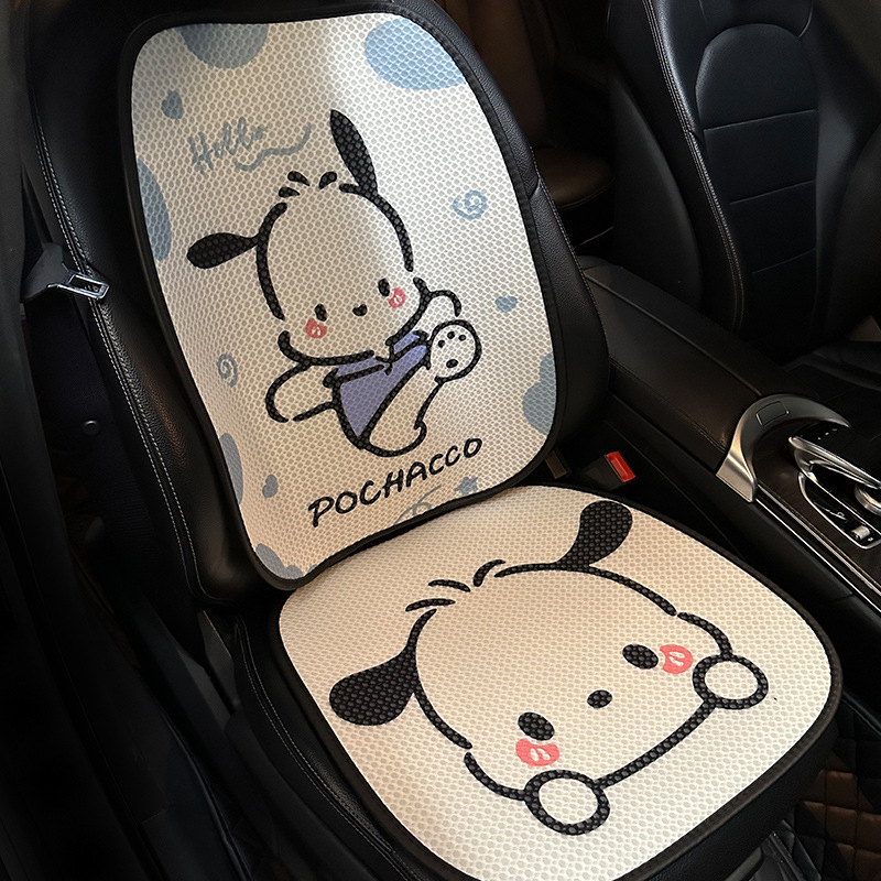 Navlaka za auto sjedalo - univerzalna za sve četiri sezone, plosni karikaturni stil, punilo od svilenog vlakna, površina od poliestera