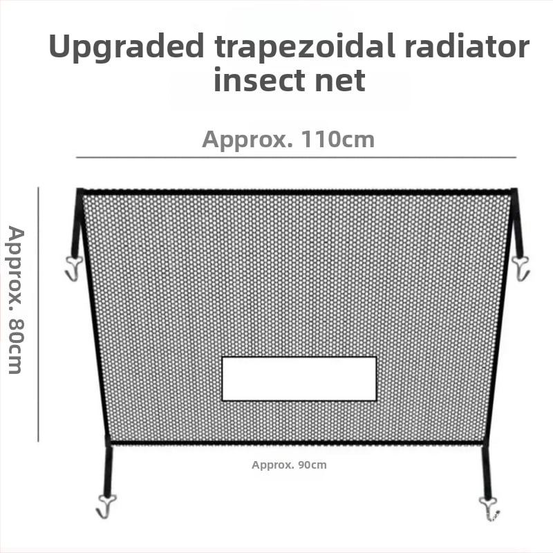 Ochranná sieť proti komárom pre auto/SUV, trapezová sieť pre nádrž vody, univerzálna sieť proti hmyzu (Značka: Qt; Materiál: Other; Šírka: Other; Otvor: Other; Priemer drôtu: Other)