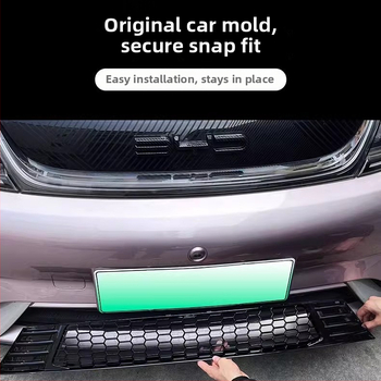 BYD Dolphin középső rovarháló védőfedél a frontális légbeömlőhöz – módosított fekete technológia