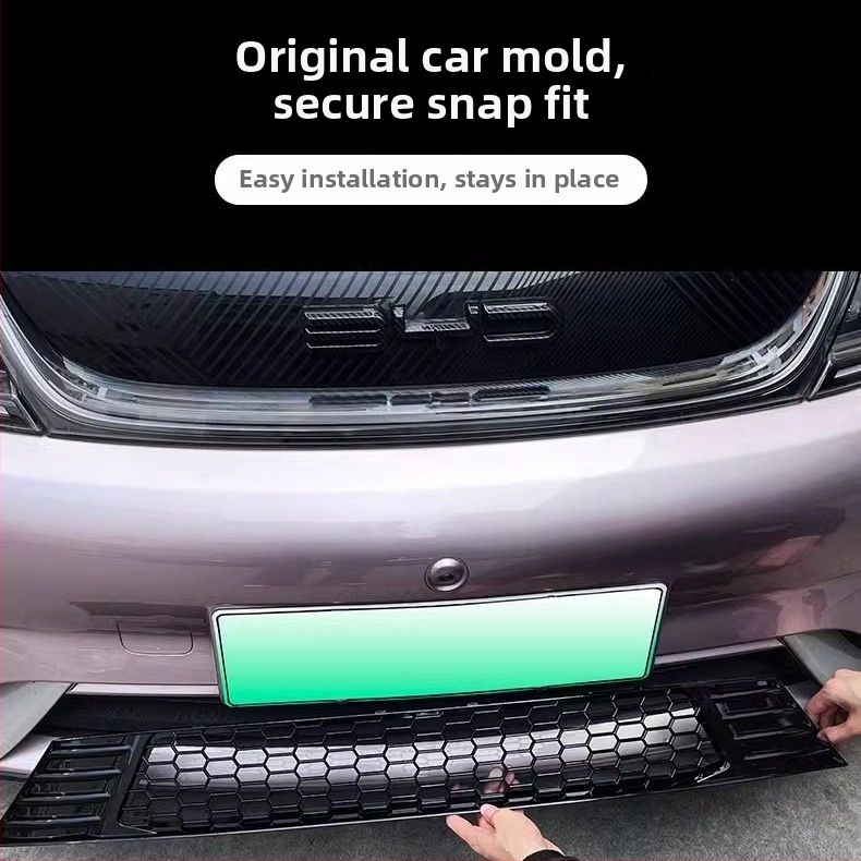 BYD Dolphin stredná mriežka s sieťkou proti hmyzu – ochranný kryt pre vstup vzduchu vpredu, modifikovaná čierna technológia