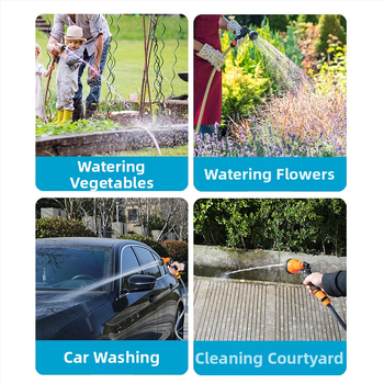 Pompa de apă portabilă cu baterie litiu – dual-core, 18V, 0.85 MPa, 2 kg