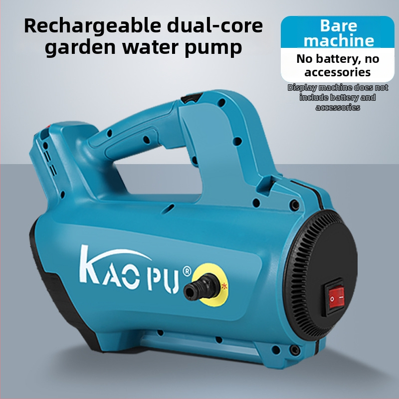 Pompa de apă portabilă cu baterie litiu – dual-core, 18V, 0.85 MPa, 2 kg