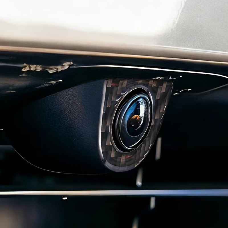 Zaštitna naljepnica prednje kamere za Tesla Model Y, uzor crtani, magnetska ugradnja