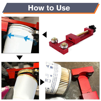 66490 Tăietor pentru filtru de ulei, instrument reglabil de tăiere pentru întreținere auto