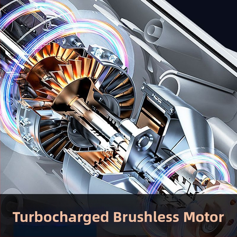 Vezeték nélküli autómosó készülék, nagy nyomású vízpuskával, hordozható, ABS műanyag fúvóka